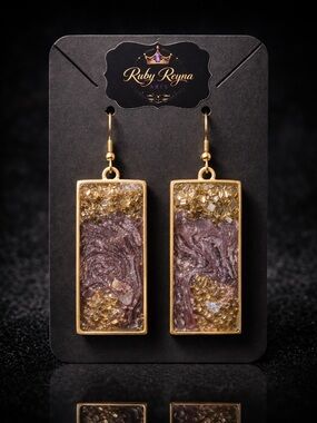 Goth Glam Celestial handmade earrings